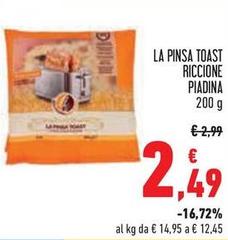 Pinsa - La  Toast Riccione