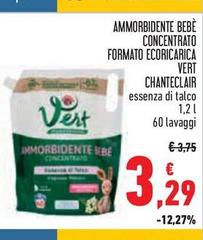 Chanteclair - Ammorbidente Bebe Concentrato Formato Ecoricarica Vert