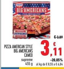 Cameo - Pizza American Style Big Americans