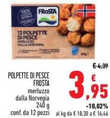 Frosta - Polpette Di Pesce