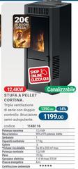 Stufa A Pellet Cortina 