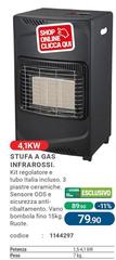 Stufa A Gas Infrarossi