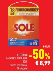 Sole - Detersivo Lavatrice In Polvere