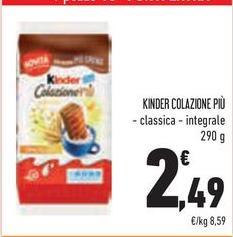 Kinder - Colazione Più