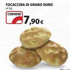Focaccina Di Grano Duro