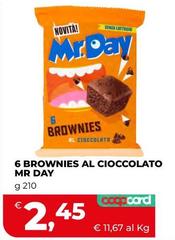 Coop - 6 Brownies Al Cioccolato Mr Day