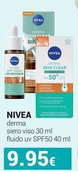 Nivea - Derma Siero Viso/Fluido Uv Spf50