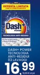 Dash - Power Tecnologia Anti-Residui 83 Lavaggi