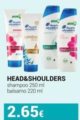 Head & Shoulders - Shampoo/Balsamo