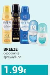 Breeze - Deodorante Spray/Roll-On