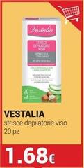 Vestalia - Strisce Depilatorie Viso