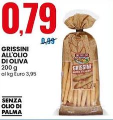 Grissini All'Olio Di Oliva