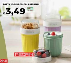 Pedrini - Porta Yogurt Colori Assortiti