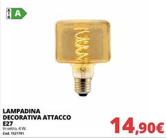 Lampadina Decorativa Attacco E27