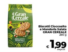 Gran cereale - Biscotti Cioccoalto E Mandorla Salata