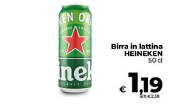 Heineken - Birra In Lattina