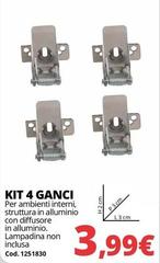 Kit 4 Ganci