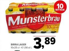 Munsterbrau - Birra Lager