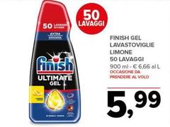 Finish - Gel Lavastoviglie Limone