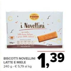 Novellini - Biscotti  Latte E Miele
