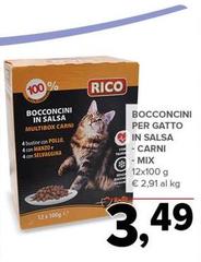 Rico - Bocconcini Per Gatto In Salsa Carni