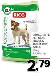 Rico - Crocchette Per Cane Piccola Taglia Con Pollo