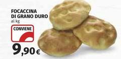 Focaccina Di Grano Duro
