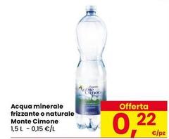 Conte - Acqua Minerale Frizzante O Naturale
