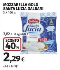 Galbani - Mozzarella Gold Santa Lucia