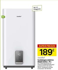 Comfeè - Scaldabagno Elettrico Doppia Tanica - 74 L