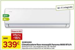 Samsung - Climatizzatore Fisso Monosplit Panarea 9000 Btu/h