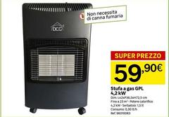 Stufa A Gas GPL 4,2 Kw