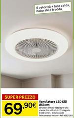 Ventilatore Led Kili Ø58 Cm