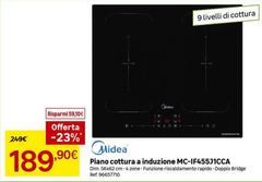Midea - Piano Cottura A Induzione MC-IF455J1CCA
