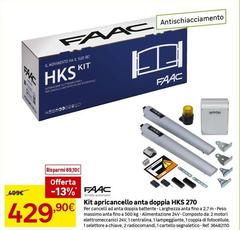 FAAC - Kit Apricancello Anta Doppia HKS 270