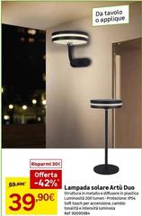 Lampada Solare Artù Duo