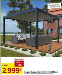 Pergola Bouganville L300xP400xH250 Cm