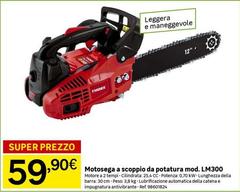 Motosega A Scoppio Da Potatura Mod. LM300