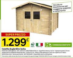 Casetta Da Giardino Jacky