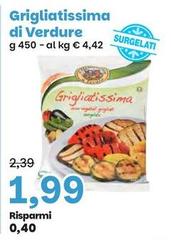 Grigliatissima Di Verdure