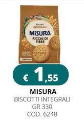 Misura - Biscotti Integrali