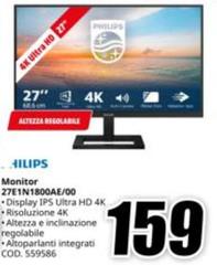 Philips - Monitor 27E 1N1800AE/00