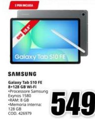 Samsung - Galaxy Tab S10 FE 8+128 GB Wi-Fi