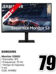 Samsung - Monitor S30G