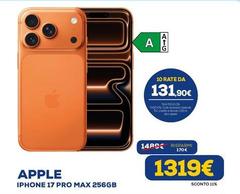 Apple - Iphone 17 Pro Max 256Gb