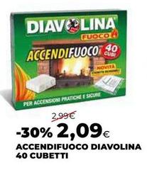 Diavolina - Accendifuoco 40 Cubetti