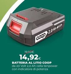 Coop - Batteria Al Litio
