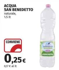 San Benedetto - Acqua