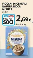 Misura - Fiocchi Di Cereali Natura Ricca