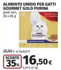 Gourmet Purina - Alimento Umido Per Gatti Gold
